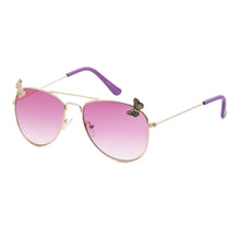 Load image into Gallery viewer, Social Butterfly Aviator Kids Sunglasses

