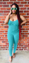 Load image into Gallery viewer, Snatched Jumpsuit Kelly Green

