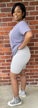 Load image into Gallery viewer, HOLD ME TIGHT BIKER SHORTS GREY
